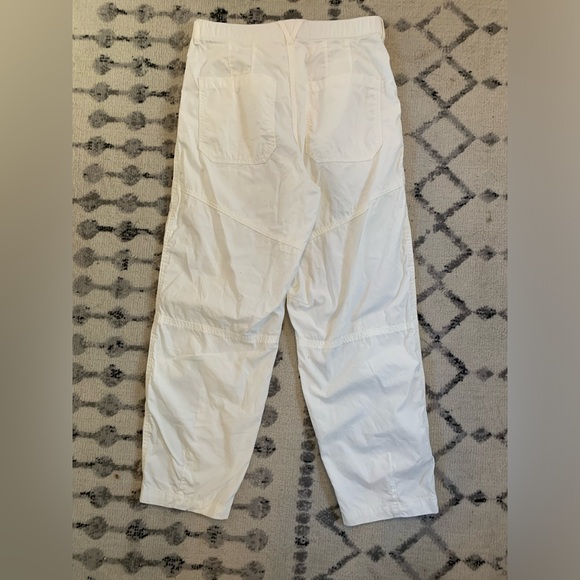 Maeve by Anthropologie White high weisted Cargo Utility Pants size 8 - Picture 7 of 10